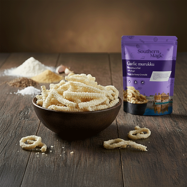 Garlic murukku - موروكو الثوم - Murukku à l'ail