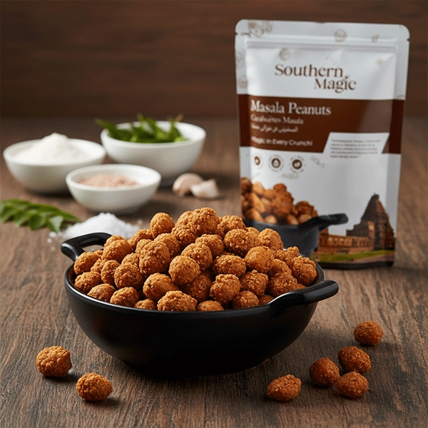 Masala peanuts - ماسالا الفول السوداني - Cacahuète masala