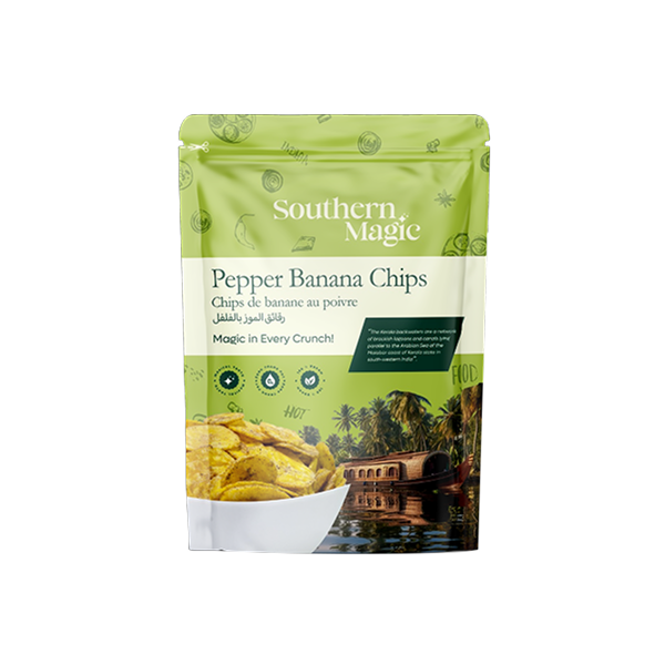 Pepper Banana Chips - رقائق الموز والفلفل - Chips de banane et poivre