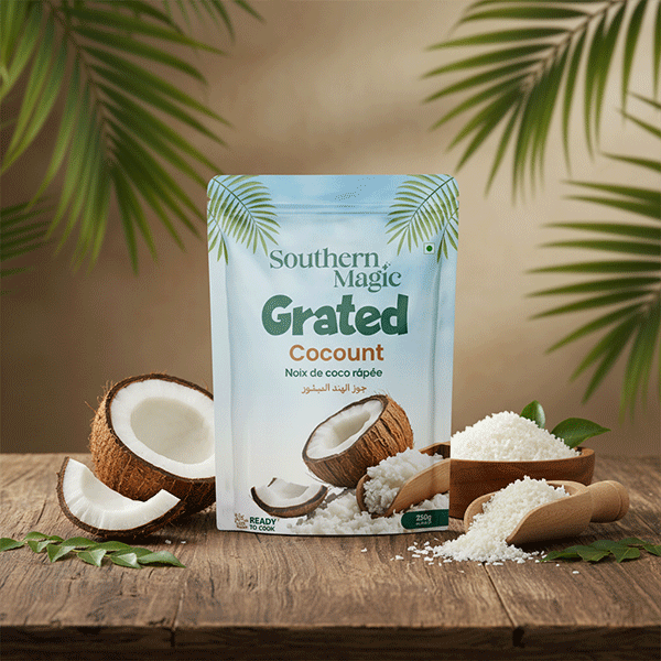 Grated Coconut - جوز الهند المبشور - Noix de coco râpée